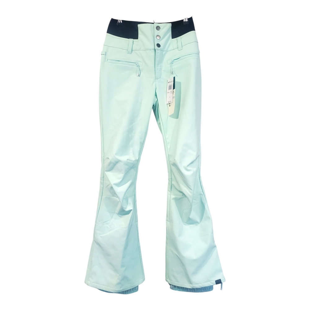 NWT ROXY Rising High Shell Snow Pants - Women's M - Fair Aqua